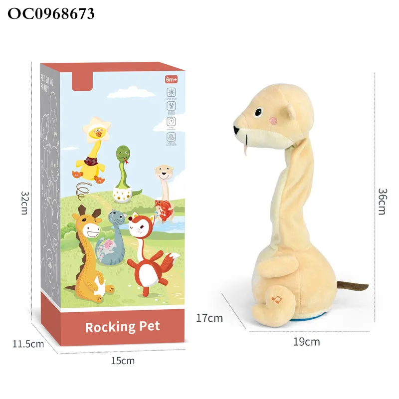 Wholesale Popular Talking Singing Music Dancing and Singing Baby Sensory Animal Doll Toy
