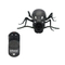 Wholesale Plastic Black Scary Crawling Remote Control Animal Model Spider Toy for Kids