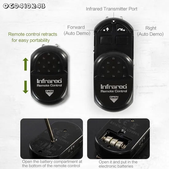 Wholesale 360 Degrees Mini RC Flying Remote Control Insect Model Animal Toy with LED Lighting