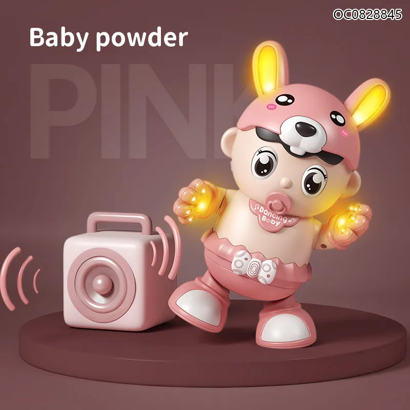 Wholesale Musical Plastic Dancing Dolls Electronic Walking Toys for Kids Girls Baby Toy with Light