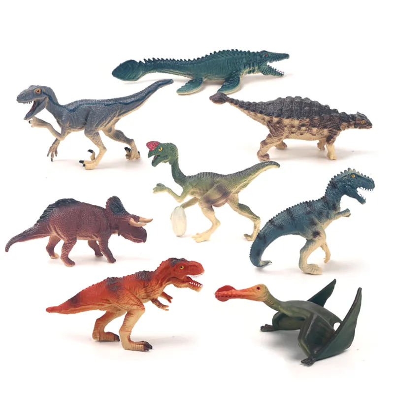 Wholesale Custom Solid Plastic Dinosaur Toy PVC Models Toy for Kids