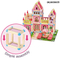 Wholesale 183PCS Doll House Plastic Block Model Building Handmade Toy