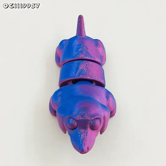 Wholesale Popular 3D Dog Model Promotional Animal Rings Toy for Kids