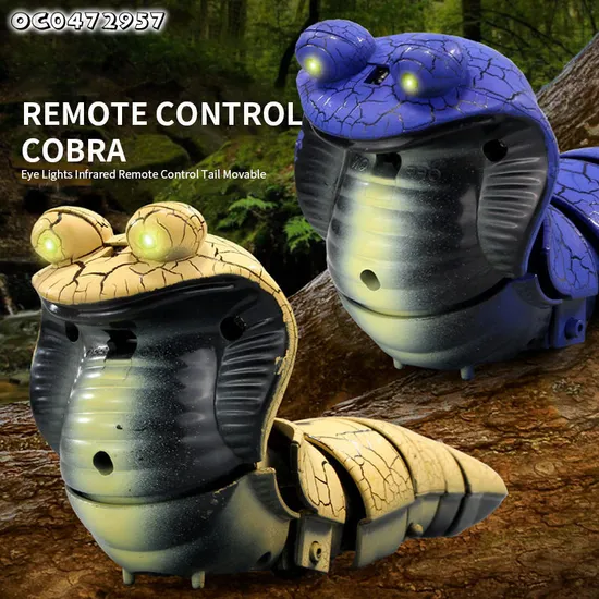 Wholesale Animal Snake Model Animal RC Infrared Remote Control Plastic Toys for Hot Selling