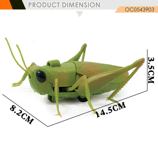 Wholesale Plastic Realistic Insects Model Simulation Infrared Remote Control Electric Plastic Toy