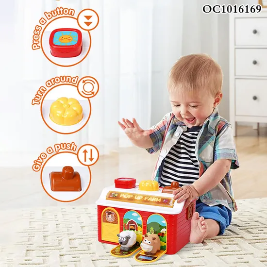Wholesale Electronic Montessori Plastic Toye Montessori Baby Musical Piano Toy