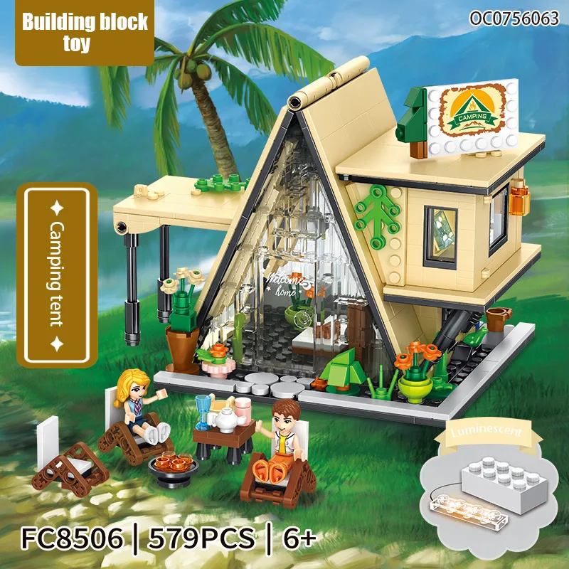 Wholesale Educational Montessori 2023 New Small House Plastic Building Blocks Construction Sets Toy for Sale