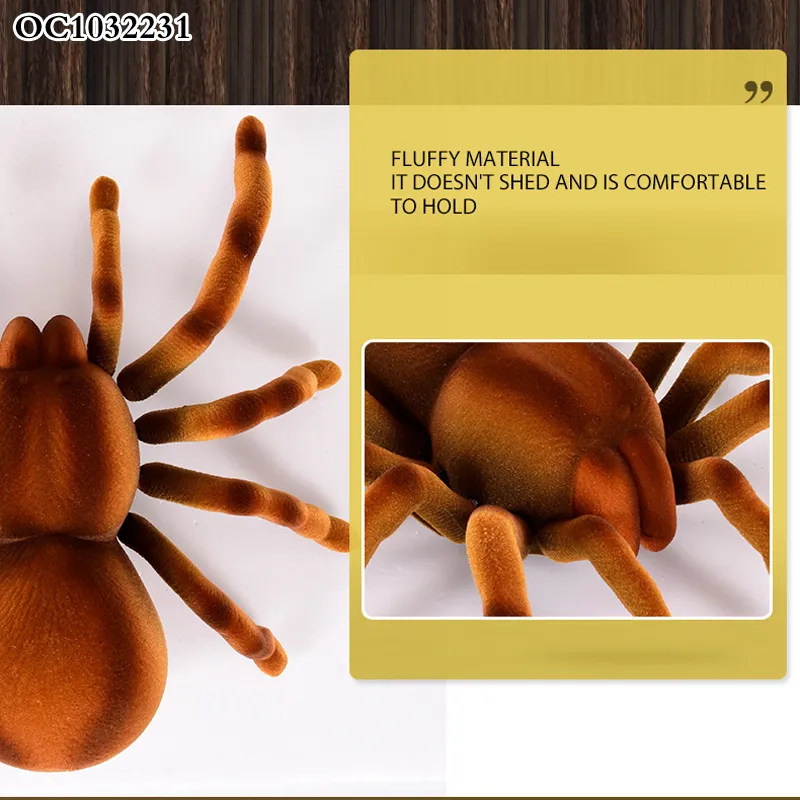 Wholesale Funny Remote Control Spider Plastic Animal Simulation Toys RC for Kids
