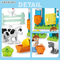Wholesale Educational DIY Garden Plastic Brick Toy House Building Blocks for Kids