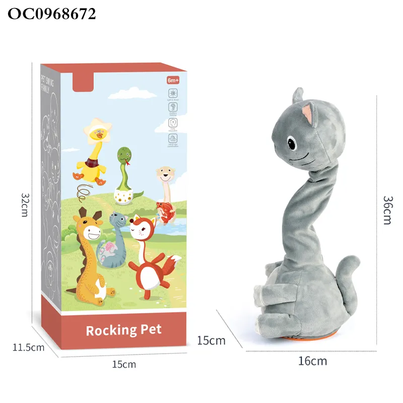 Wholesale Popular Music Dancing and Singing Sensory Funny Animal Toys