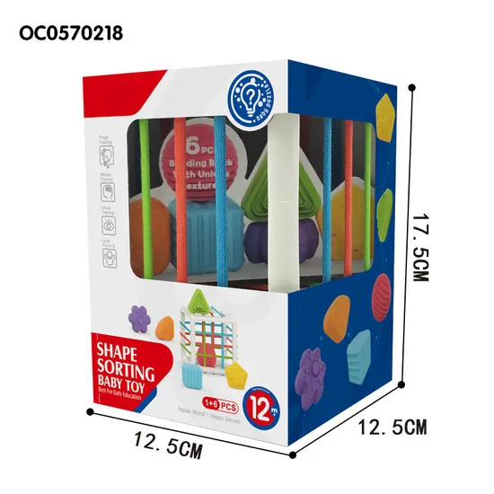Wholesale Creative New Baby Toys Educational Silicone Baby Mini Blocks
