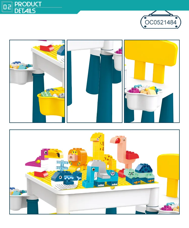 Wholesale Educational Montessori Marble Run Track Paradise DIY Creative Plastic Blocks Building Toys