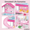 Wholesale Educational 44PCS DIY Plastic Building Block Toy for Girls