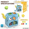 Wholesale Montessori Educational Plastic Shape Building Block Toy