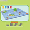 Interactive Floor Game Electric Dinosaur Car Assembly Jigsaw Puzzle Adventure Track Car Vehicle Toy