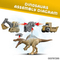 Wholesale Dinosaur Toys Dinosaur Play Set with Excavation Kit Construction Engineering Vehicle Toys