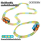 Electric Dinosaur Racing Rail Car Slot Toy Track Assembly Toy in The Dark