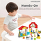 Wholesale Montessori Creative Plastic Building Blocks Toys for Kids