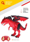 Simulation Toys Spray Fire Musical RC Dinosaur King Games Toy with Infrared Remote Control