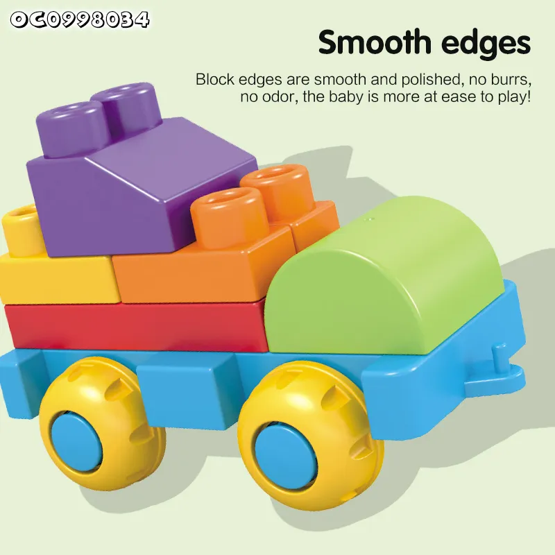 Wholesale Educational Child Silicone Soft Mini Rubber Toy Building Blocks