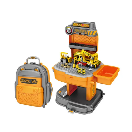 Wholesale 239PCS Trucks Children's Building Block Gift Sets for Kids