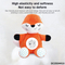 Wholesale Popular Musical Soothing Baby Sleeping Doll Animal Plush Fox Flashlight Light Toy