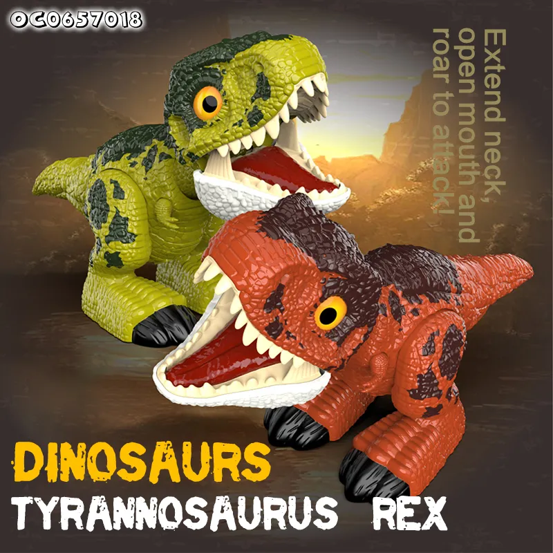 China Promotional Electric 20 Cm Cute Roaring Dinosaur Gift and Models Toy for Children and Kids with Simulation Sound