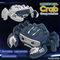 Wholesale Light up Toys LED Flashing Infant Musical Crawling Crab Electric Baby Battery Operated Toys