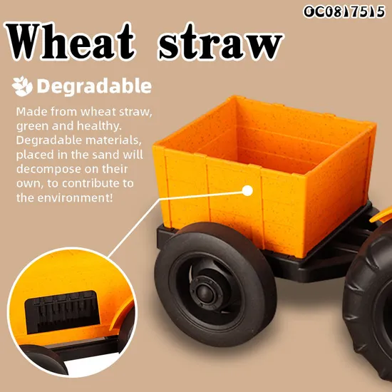 Wholesale Freewheel Water Summer Beach Sand Children Small Farm Trucks Plastic Outdoor Toys