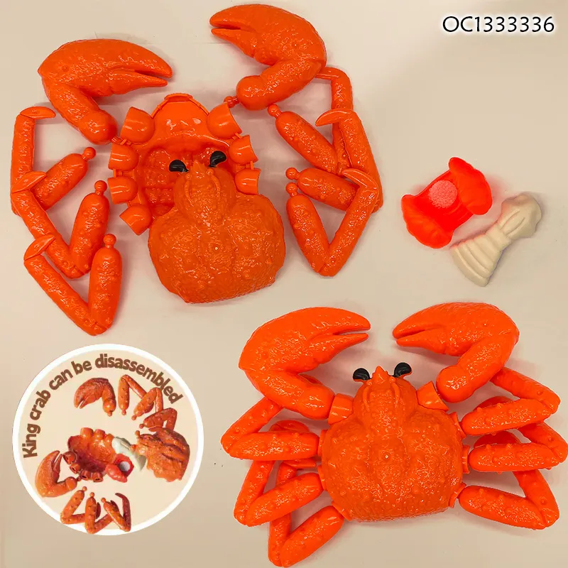 Wholesale Plastic Pretend Play Educational Sea Food and Vegetable Cutting Kitchen Simulation Toys for Kids