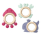 Wholesale Montessori Silicone Musical Baby Rattles and Teethers Toy with Night Light