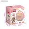 Wholesale Plastic Pretend Play Pink Vegetable Fruit Food Kitchen Cooking Unboxing Toys for Kids