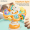 Wholesale Montessori Lovely Sensory Chew Silicone Rattle Teether New Born Baby Hand Music Toys
