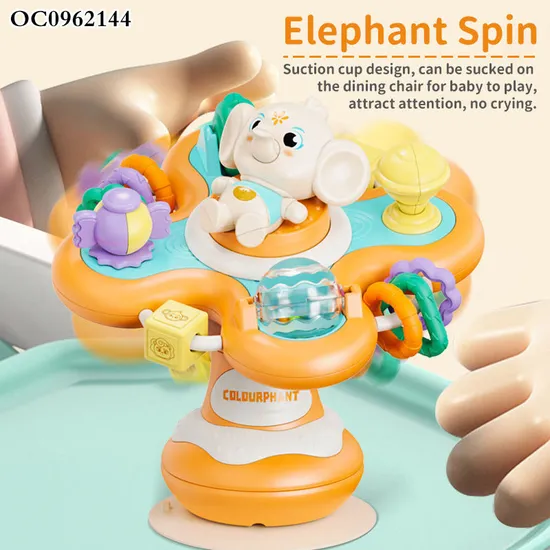 Wholesale Montessori Lovely Sensory Chew Silicone Rattle Teether New Born Baby Hand Music Toys