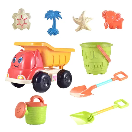Wholesale Plastic Sand Tool Play Set Summer Sand Beach Toys with Animals
