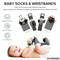 Stuffed Animals Baby Soothing Toys Kids Socks Rattle Toys Wrist Rattle and Foot Finder Set Toy