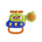 Educational Learning Toy Montessori Grasping Hand Bell Kids Toy Customized Non Toxic Plastic Baby Rattle Set Toys with Music