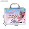 Wholesale Portable Kids Pretend Play Beauty Dress up Cosmetics Box Girls Makeup Kit Kids Toys
