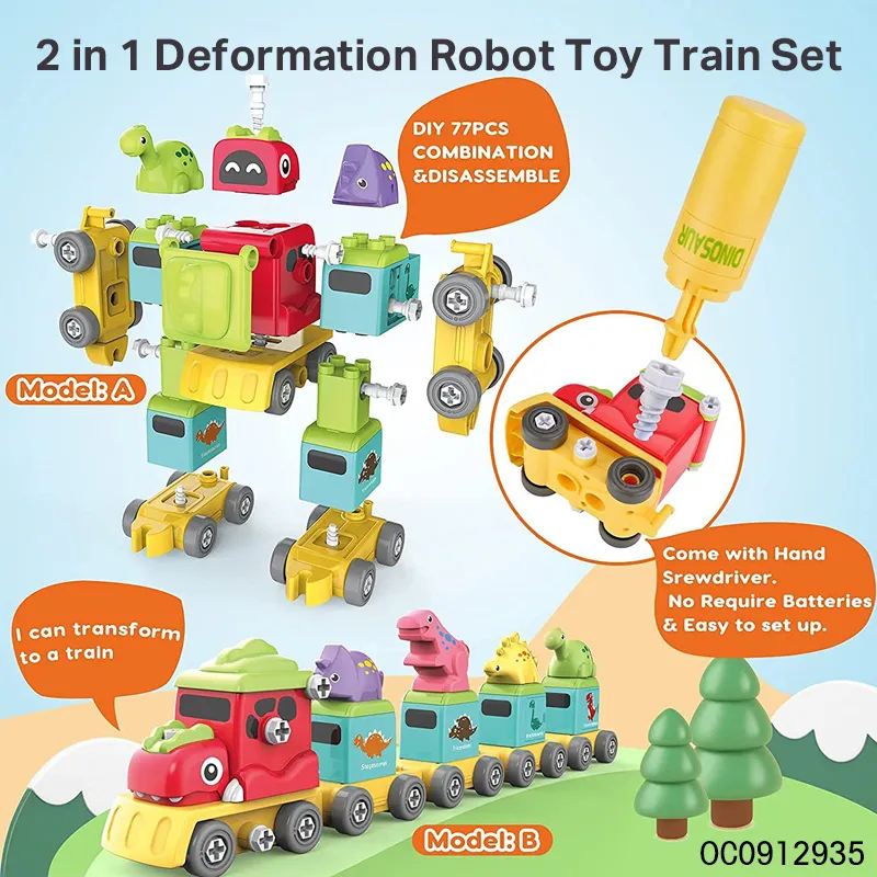 Wholesale Montessori Plastic Hand Educational Dinosaur Popular DIY Building Block Toy