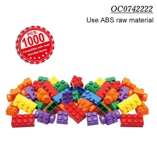 Wholesale Educational Montessori Colorful 3D DIY Mini Puzzle Building Block Bricks Set Toy for Kids
