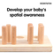 Wholesale Popular DIY Learning Educational Sensorial Montessori Materials Wooden Magnetic Toy for Kids