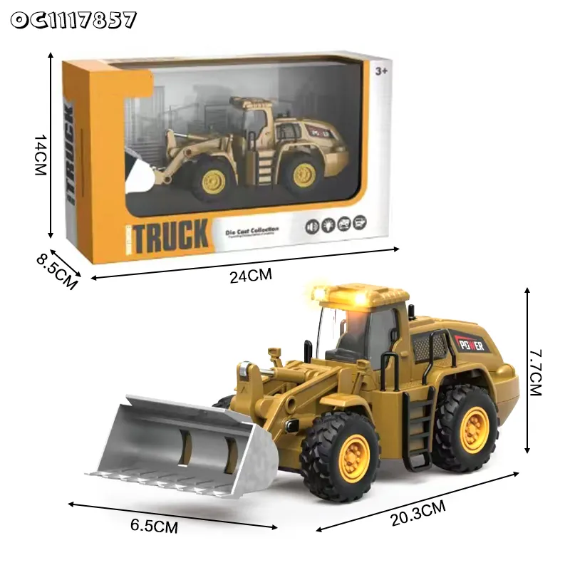 Wholesale Hot Selling Diecast Model Vehicle Trucks with Light and Music