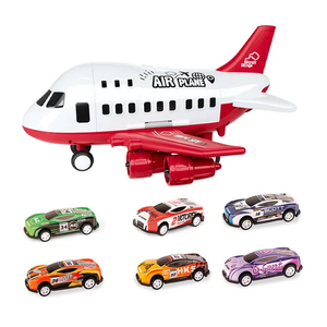 Wholesale Diecast Mini Metal Kids Air Plane Model 6PCS Alloy Car Toy