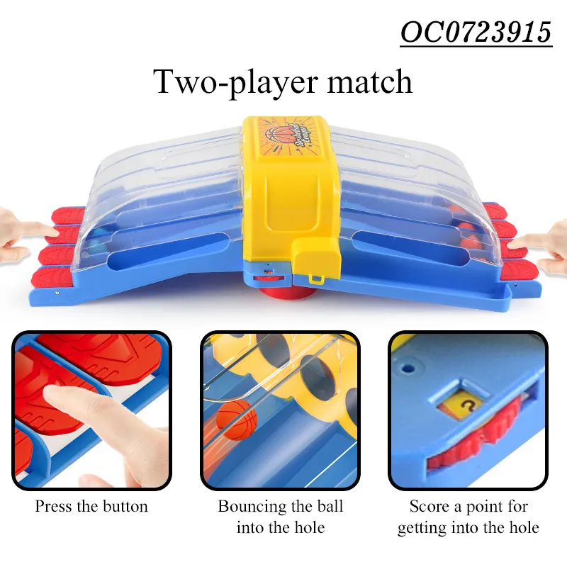 Wholesale Children Mini Basketball 2 Player Kids Interactive Board Game Montessori Baby Toys