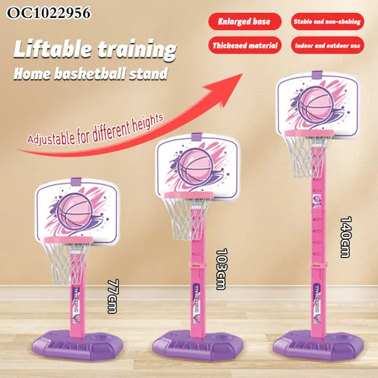 Wholesale Indoor Sports Movable Equipment Adjustable Custom Mini Plastic Basketball Hoop Stand Set Toy
