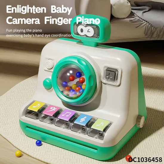 Wholesale Sensory Toy Musical Instruments Kids Toys Educational Learning Baby Piano with Light