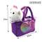 Wholesale Children High Quality Baby Cute Soft Handbag Cat Stuffed Animal Plush Toy for Kids