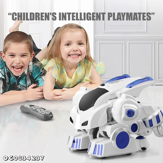 Wholesale Plastic Interactive Intelligent Smart Remote-Controlled Toy Robot for Kids