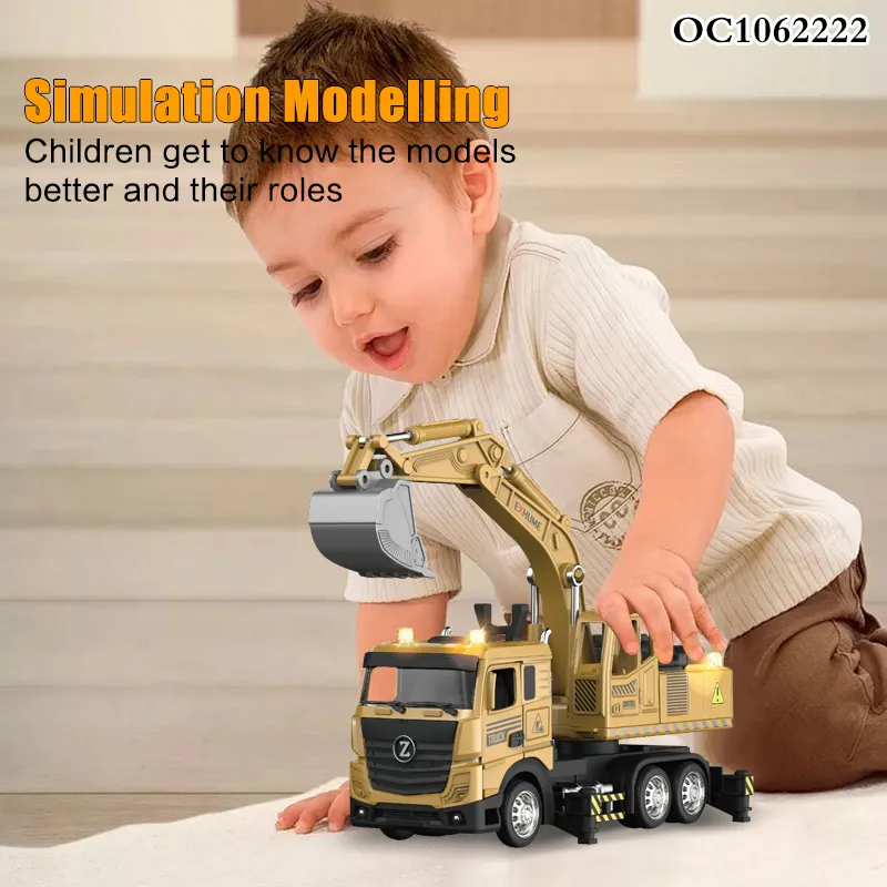 Wholesale Model Scale Diecast Lighted up Diecast Toys Mini Cars Trucks for Sale