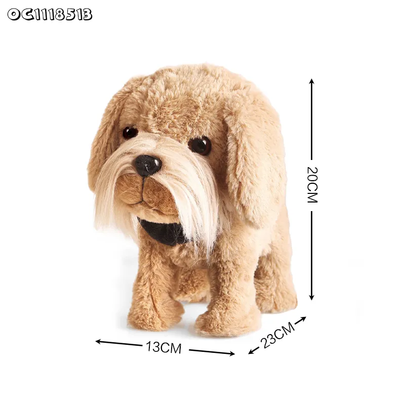 Wholesale Electronic Pet Stuffed Animal Plush Walking Dog Toy